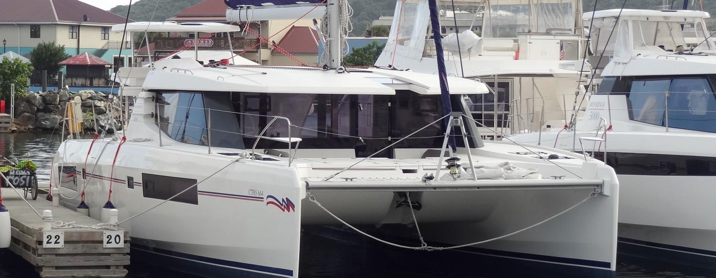 charter sailing catamaran for sale